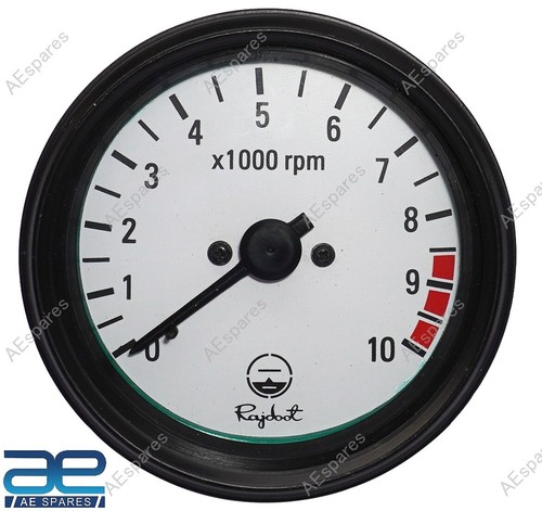 RPM Contagiri Bianco Per Yamaha RD250 RD350 @ US - Foto 3 di 7