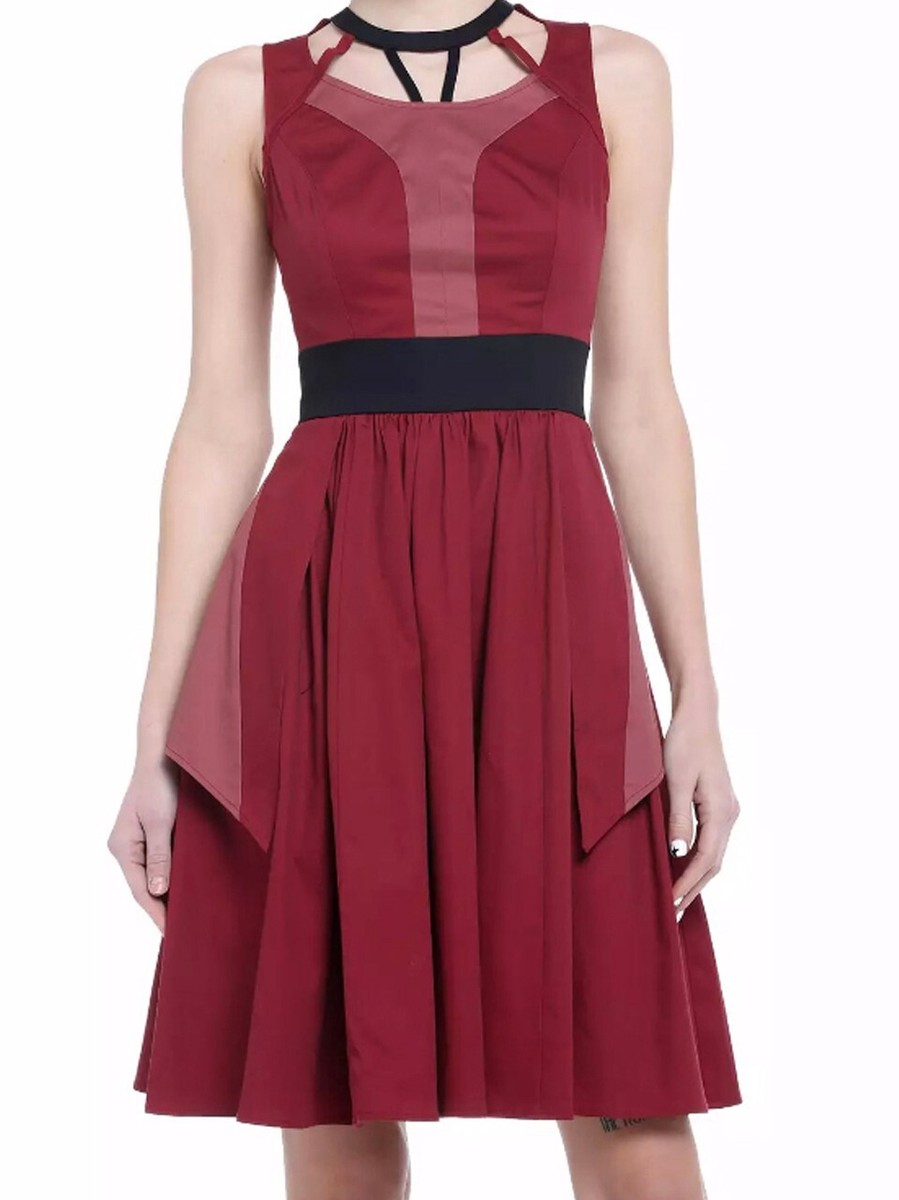 Marvel Universe Wanda Maximoff Scarlet Witch Swing Dress Size XS Doctor  Strange | eBay