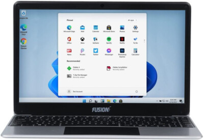 Fusion5 Laptop 128GB Speicher, 4GB RAM, N4120 Intel Quad Core CPU funktioniert einwandfrei