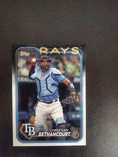 2024 Topps...Series 1...Christian Bethancourt #96...Base...Tampa Bay Rays