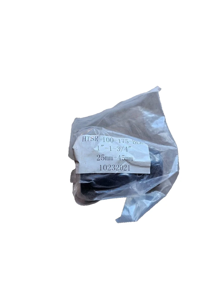 HPS 3" Black 1" Inch To - 1.75" In 25mm - 45mm ID Silicone Reducer Coupler Hose Foto 3 de 4