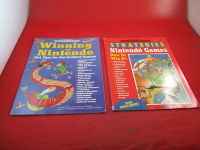 Consumer Guide Nintendo NES Strategy Guide Hint Books - How to Win + Hot Tips #G