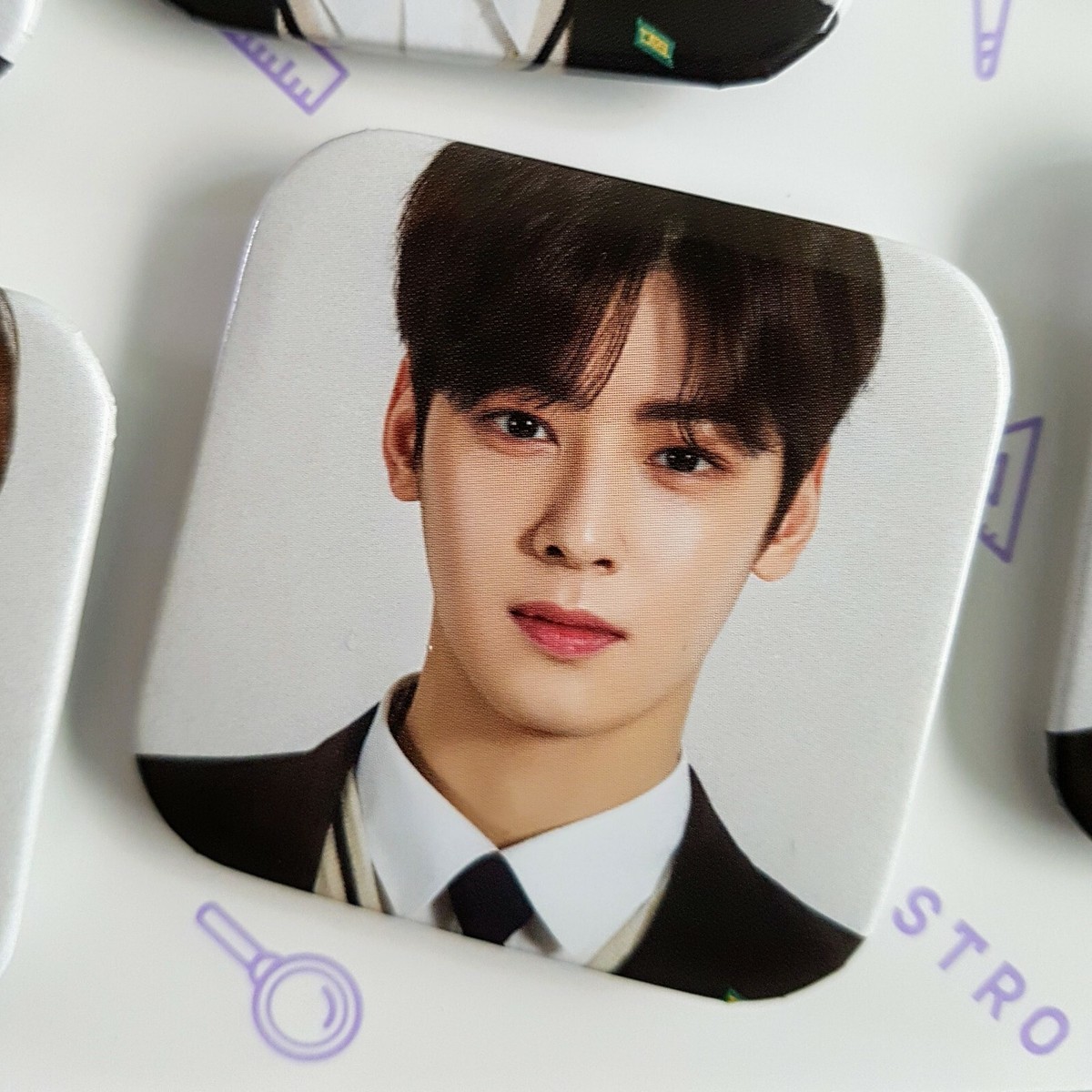 ASTRO AAF 2018 2ND AROHA Festival Pin Button Stand KPOP K-POP