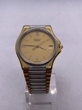 OROLOGIO DA POLSO ZENITH QUARTZ GENTS UOMO PLACCATO ORO USATO 59.0150.626 USATO