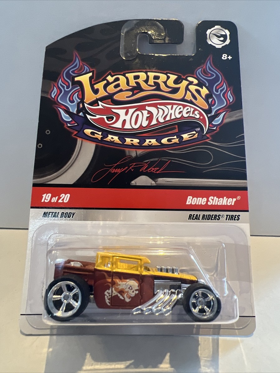 Hot Wheels Larry's Garage CHASE #19 Yellow/Brown Bone Shaker
