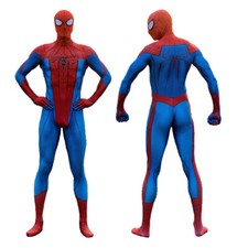 The Amazing 1 Spiderman Jumpsuit Spider-man Cosplay Costume Halloween Adult Kids