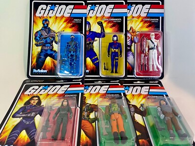 G.I. Joe ReAction 2021-2023 Figures (You choose the action figure you want)