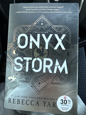 ONYX STORM Deluxe Limited EDITION BOOK HARDCOVER TARGET EXCLUSIVE IN HAND