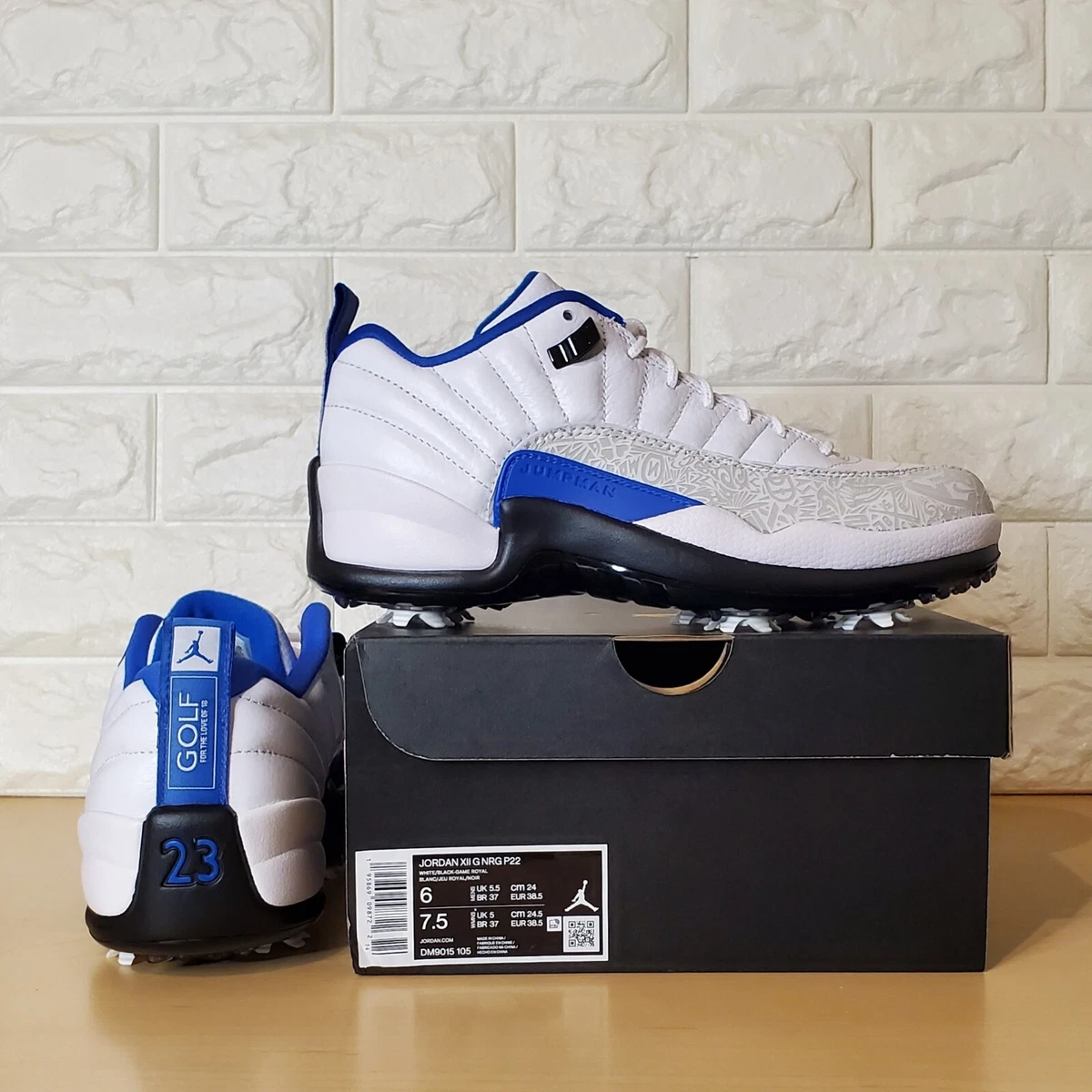 Jordan 12 Golf Low White Game Royal for Sale | Authenticity