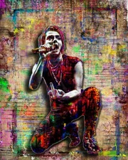 MY CHEMICAL ROMANCE 8x10inch Poster, GERARD WAY Tribute Print 4, MCR Poster