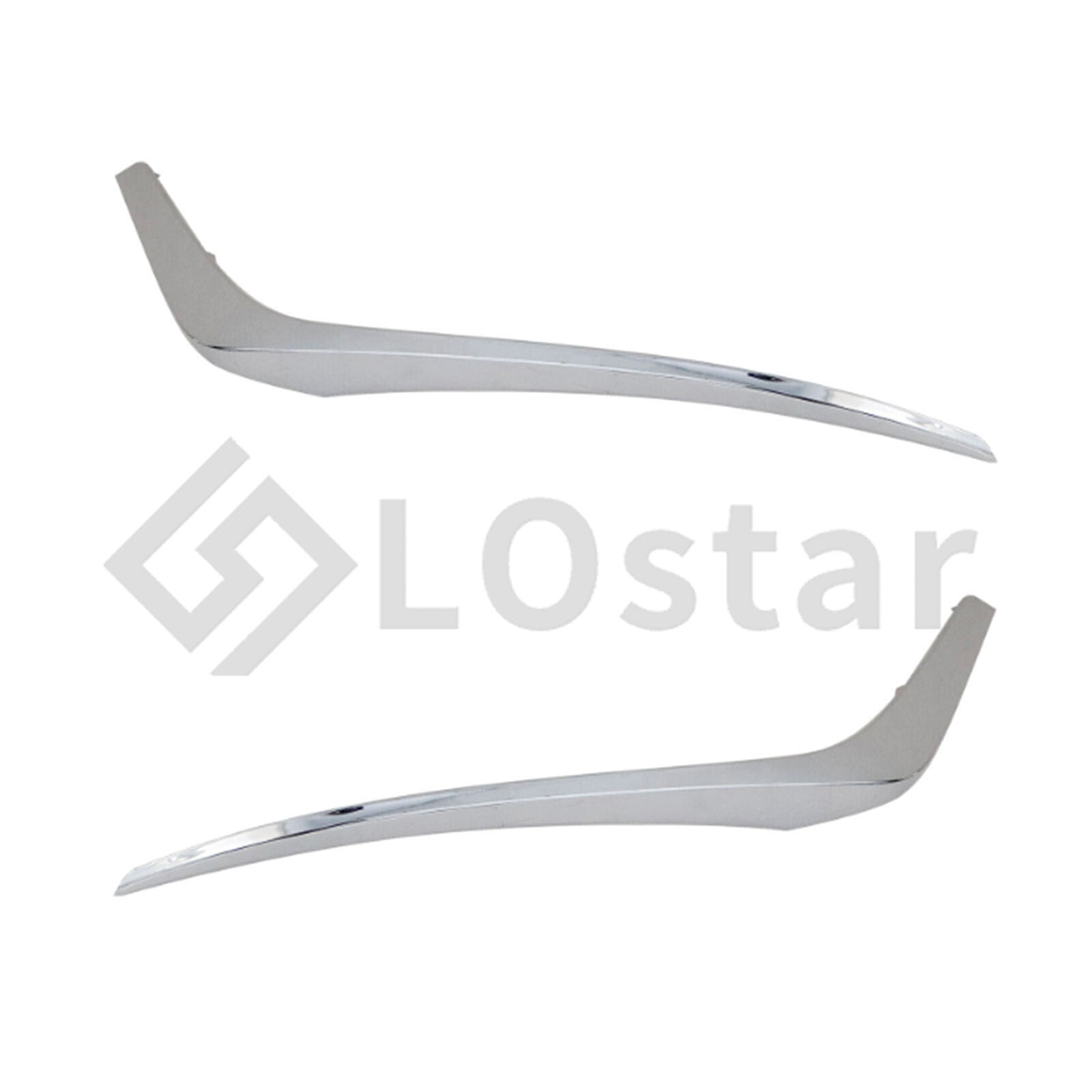 Front Bumper Cover Grill Molding Fog Light Cover For 2023 2024 Nissan Altima SR