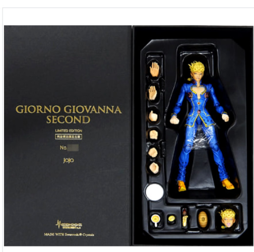Rare! Super Action Statue JoJo's Bizarre Adventure Giorno Giovanna