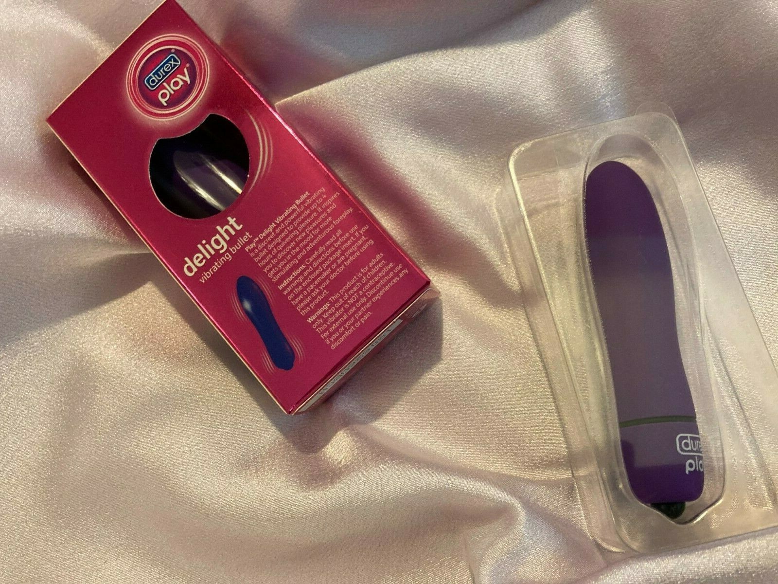 Durex Play Delight Vibrating Bullet purple pocket size - Battery