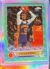 2022 Topps Chrome McDonald's All American Basketball Aqua Wave Refractor Ta'Niya Latson #29