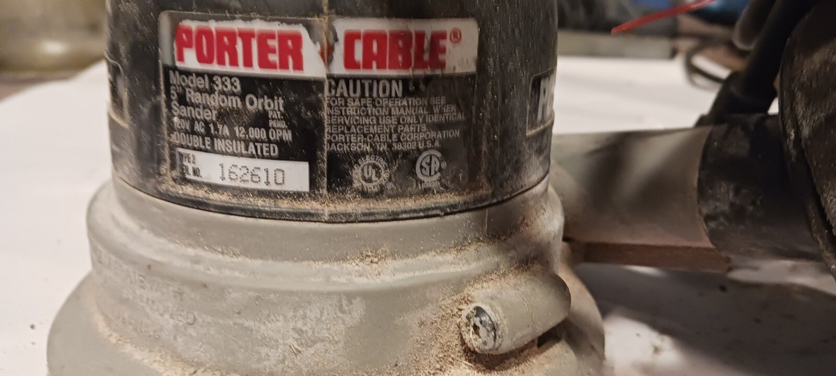 Porter Cable 333 5