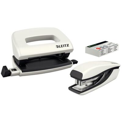 LEITZ 5561-20-95 NeXXt Locher + Hefter WOW metallic schwarz