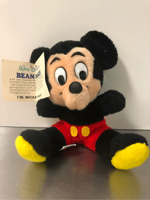 Walt Disneys Bean Bags I m: Mickey Mouse  Stuffed Animal Kids Plushie