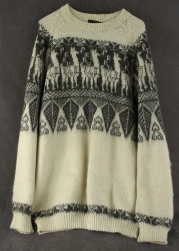 Vintage Knit Sweater Artesanias del 