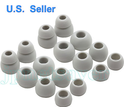 8 Pairs S/M/L, Cone Replacement  Gray Ear Gels for Monster Beats Powerbeats 2   