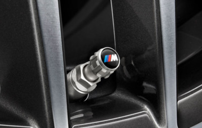 Original BMW 7er und 8er Ventilkappen 4 Stück M Logo für Auto RDC Ventile