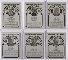 Rare Art Shell Metallic Pro Football Hall of Fame Card - Series 21