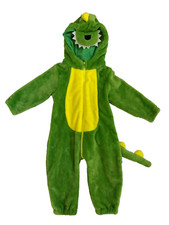 Baby Green Dinosaur Costumes Unisex Toddler Halloween Dress Up Romper 18-24 Mon.