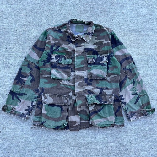 88’ Military Woodland Camo Coat
