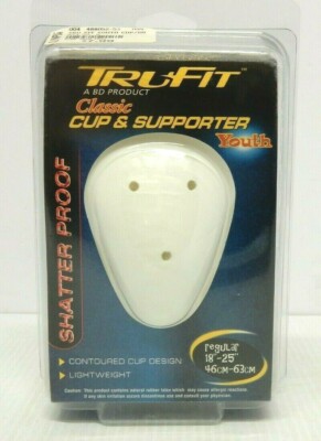 TRUFIT BOYS LIGHTWEIGHT CLASSIC CUP & SUPPORTER JOCKSTRAP: BOYS REG 18'' - 25''