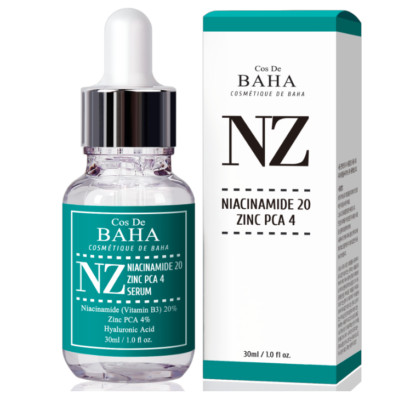 Cos De BAHA NZ Niacinamide 20% Zinc 4% High-Concentration Serum 30ml Elasticity