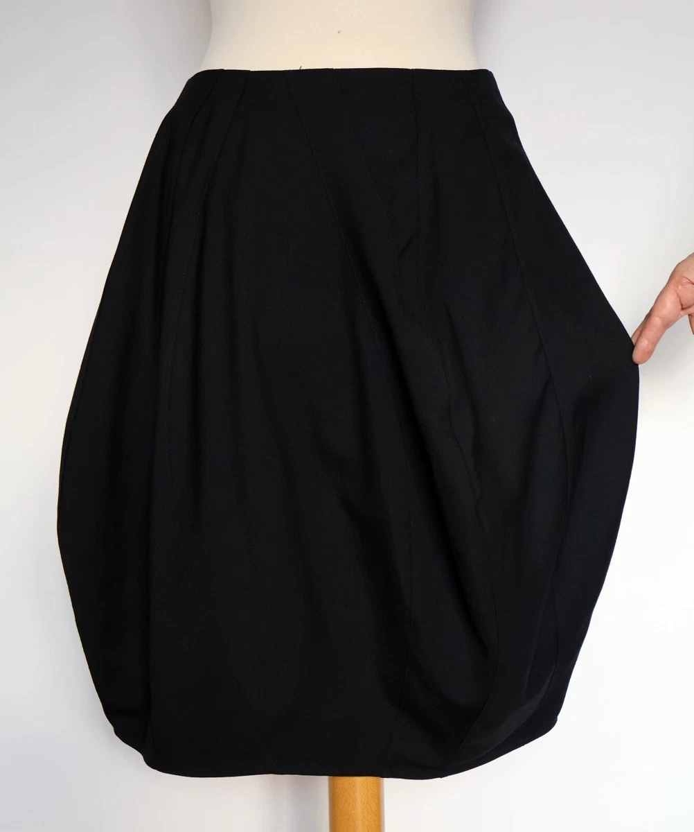 Plus size black shop balloon skirt