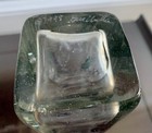 UNUSUAL  John Burchetta Signed Art Glass Colorful Swirls Hand Blown Vase 7.5 In — photo 8