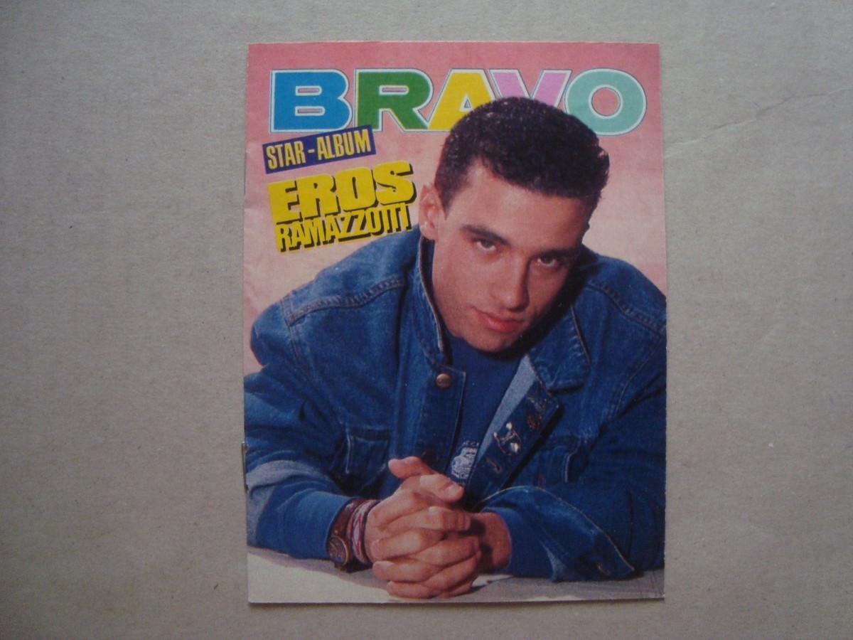 EROS RAMAZZOTTI rare MINIATURE vintage SPECIAL cover magazine | eBay