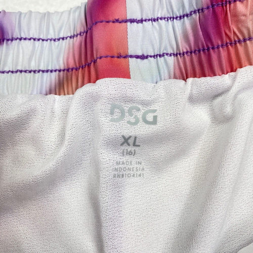DSG Girls Youth Athletic Stride Lined Workout Shorts Size XLarge Purple Blur - Picture 6 of 9