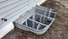 Sloped Heavy-Duty Egress Window Well Cover 52" Width x 38" Length 