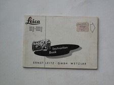 Leica IIf IIIf instruction manual, US SELLER "LQQK"