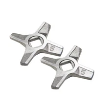 #5 Meat Grinder Part Knives Replace 10003882 for Bosch MFW3520G/02 MFW3630A/01