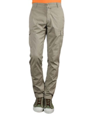 Pantalone Aeronautica Militare Uomo Cargo Cotone Salvia Tg 3XL B4