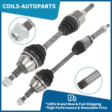 Pair Front CV Axle Shaft For Ford Transit Connect 2.5L L4 2014 2015 2016-2018