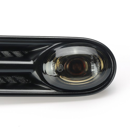 Coppia Freccia Luce Luci Laterale Per Mini Cooper R56 R57 2007-2014 Nero - Picture 9 of 9