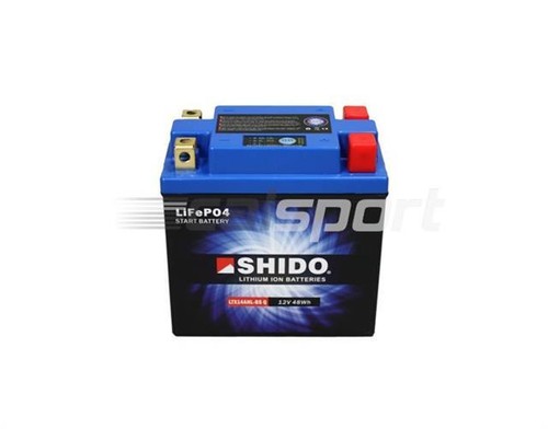 SHIDO LITHIUM ION LIGHTWEIGHT MOTORCYCLE BATTERY BMW R NINE T R9T RACER ...