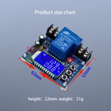 30A Battery Charging Control Module DC Automatic Power-off Voltage Protection