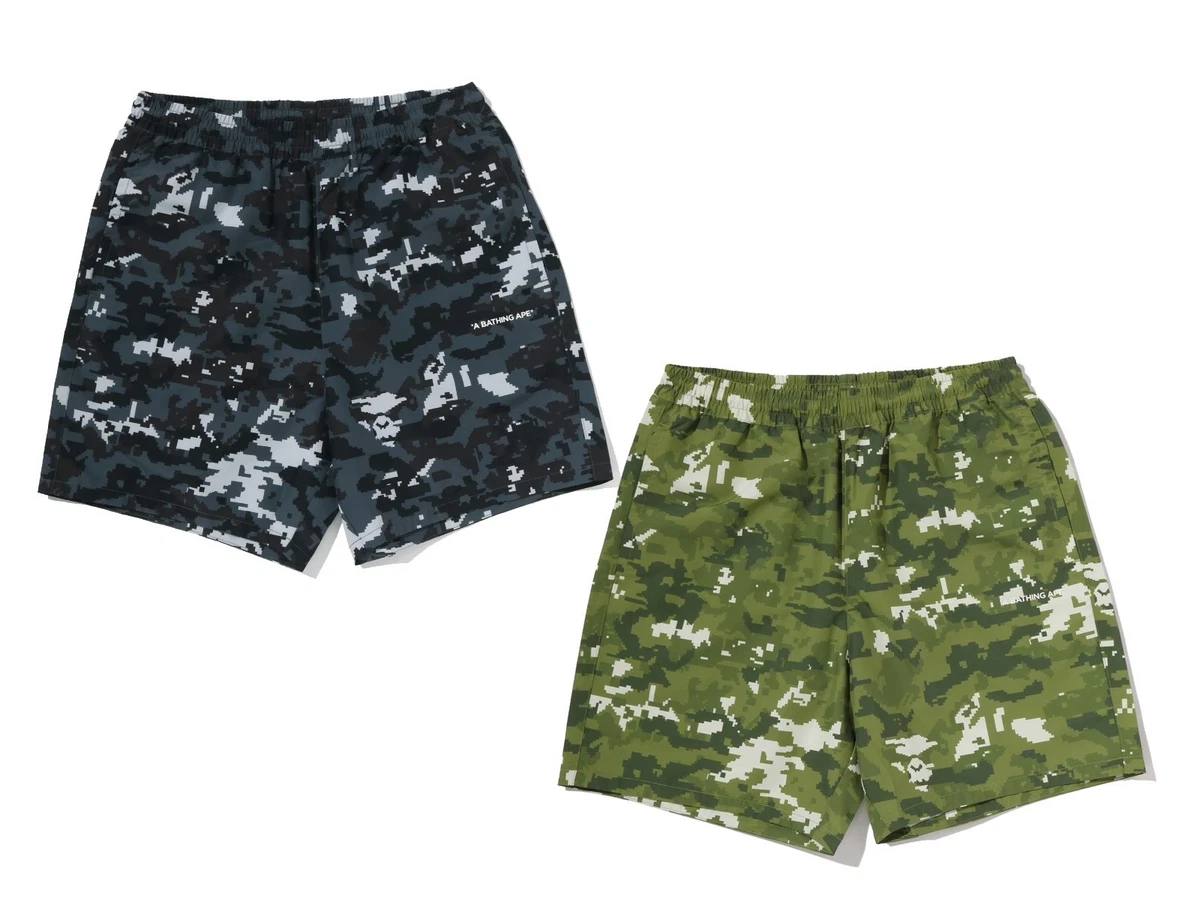 A Bathing Ape Green Shorts for Men for sale | eBay