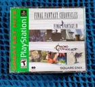 Playstation,Final Fantasy Chronicles,IV, TWO DISC, T FOR TEENS, GREATEST HITS.