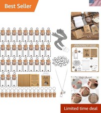 Classic 30-Piece Mustard Seed Necklace Set - Faith Inspired Gifts for Adults