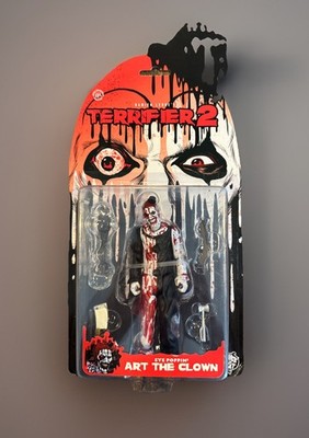 Terrifier 2 Eye Poppin Art The Clown Figure Trick or Treat Studios MOC