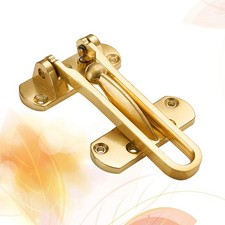 Rustproof Golden Door Lock Zinc Alloy Safety Buckle Durable Anti Theft Latch
