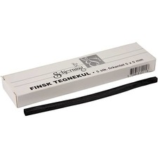 Charcoal Sticks, size 5x5 mm, L: 15 mm, 5pcs