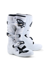 ALPINESTARS 2027 TECH 7S YOUTH BOOTS WHITE NEW KIDS JUNIOR MX BIKE JR ASTARS