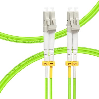 - 2M/7ft OM5 LC to LC Fiber Patch Cable, Length Options 0.2m-20m, 40Gb/100GB ...
