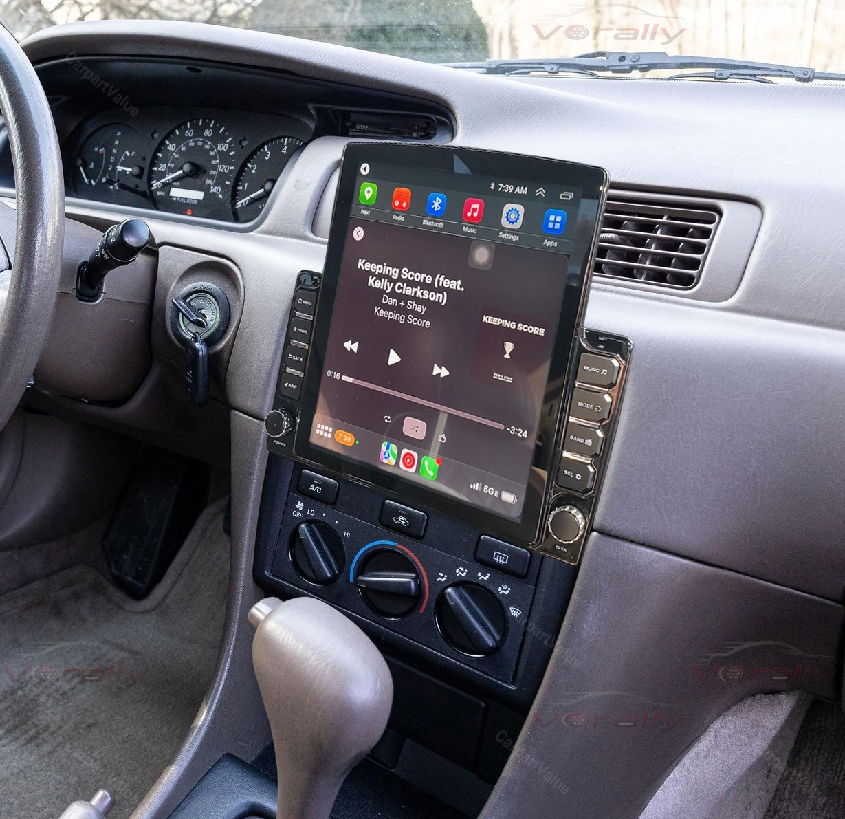 For 1997 1998 99–2001 TOYOTA CAMRY 9.7" CARPLAY ANDROID 13 STEREO RADIO GPS NAVI